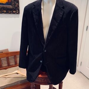 Brooks Brothers “346” Black Corduroy Sport Coat
